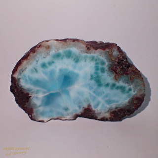 Larimar z Dominikánské republiky  48x76mm